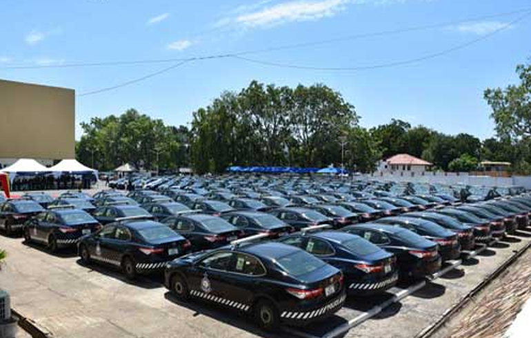 Akufo-Addo Administration Procures 735 Vehicles For Police Service