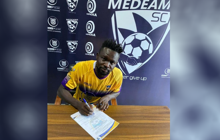 Official: Vincent Atinga Completes Move To Medeama SC