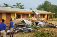 E/R: Pupils and Teachers Displaced As Rainstorm Rips Off Classrooms at Ayensuano