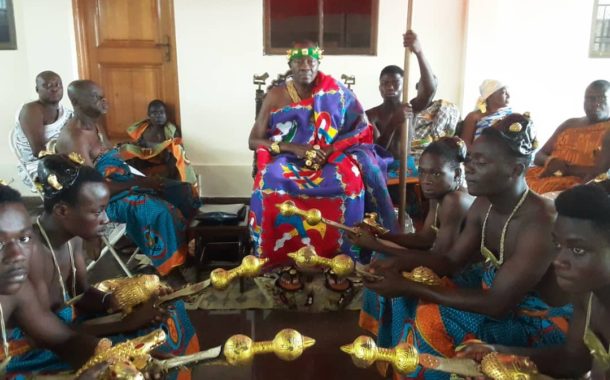 No Homosapien Can Challenge Me -Daasebre Oti Boateng Speaks On Demolished Statue