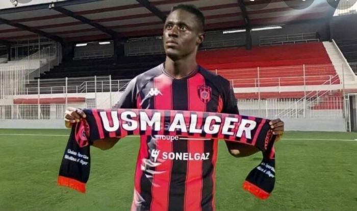 Ghana Forward Kwame Poku Opens Up On His Target At USM Alger