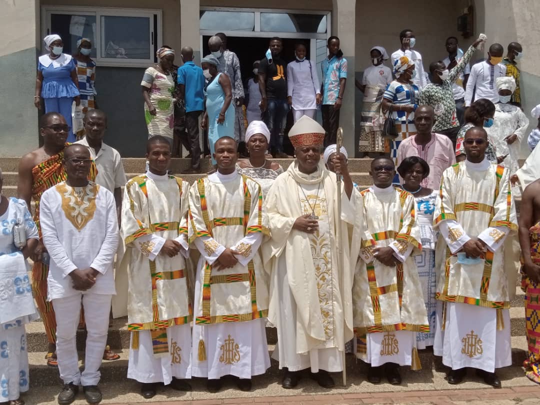 Catholic Diocese of Koforidua Ordains Four Diaconates