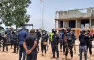 Chaos at Gomoa Nyanyano as Landgaurds Attack Police Commander and His Men