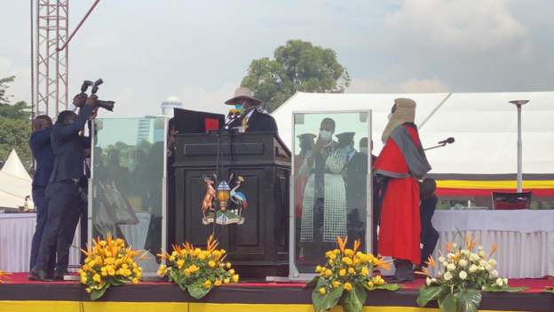 Thousands Attend Museveni Swearing In Ceremony