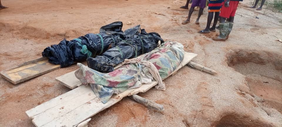 C/R: Galamsey Pit Collapses, 3 Dead, 2 Rescued,15 Trapped