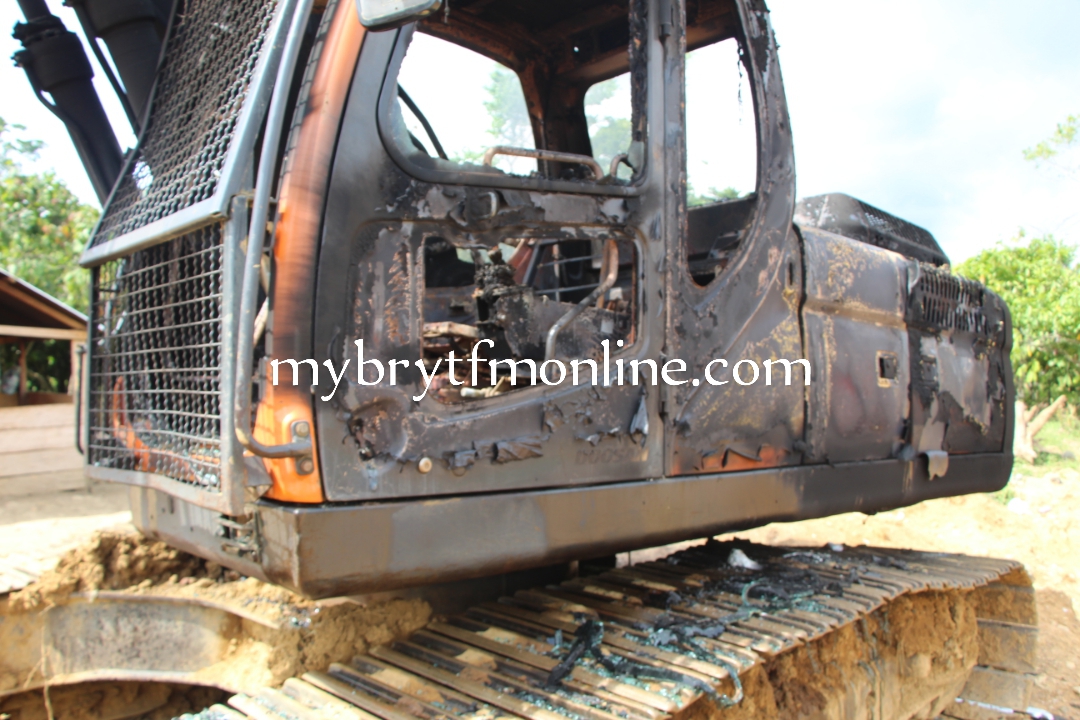 Atewa West MP Fingered In the Burning of NPP Kate Gyamfua's Excavators