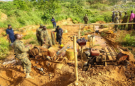 E/R: Chaos At Akanteng As Residents Clash With 'National Security Operatives' Mining Gold In Atewa Forest