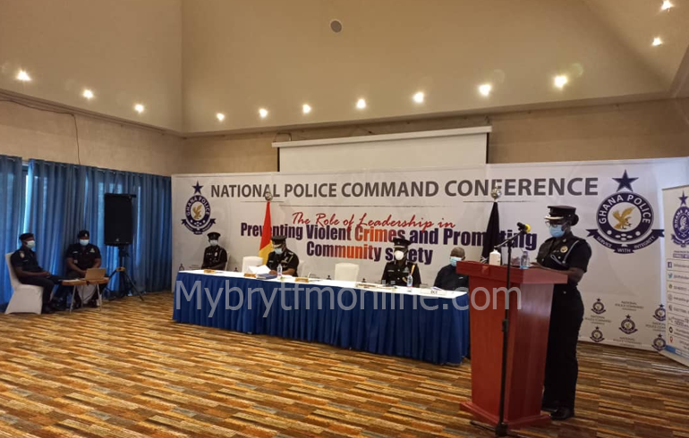 E/R: National Police Command Conference Underway At Senchi