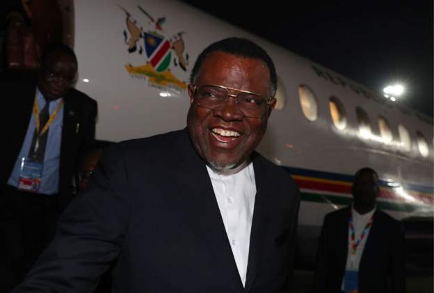 Namibia's President Tests Positive for Covid-19