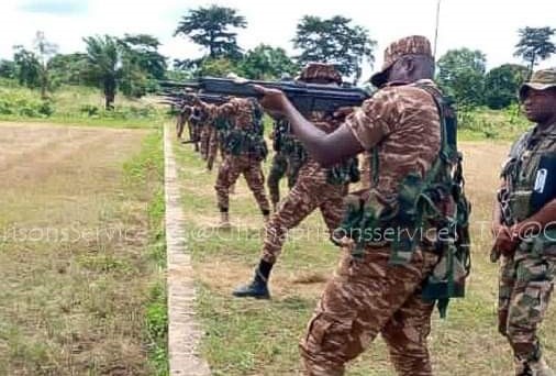 Prison Officers Trained In Weapon Handling At 3BN