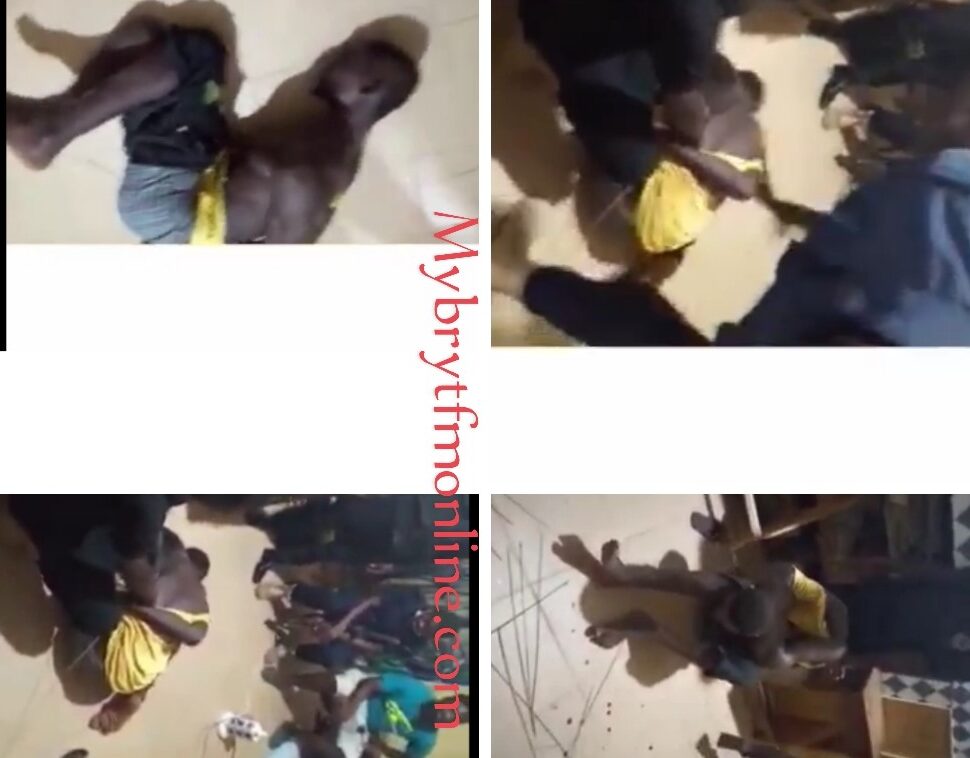 Video: Akyem Abomosu Police Torture Suspect in Police Custody