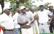 Okyenhene, Sam Jonah, British High Commissioner Play Golf at Akyem Tafo