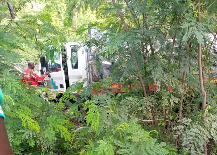 Near-Fatal Accident Causes Gridlock on Tema-Akosombo Highway