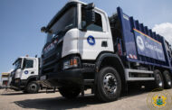 Akufo-Addo Unveils 101 New Waste Management Trucks & 25 Disinfection Trucks