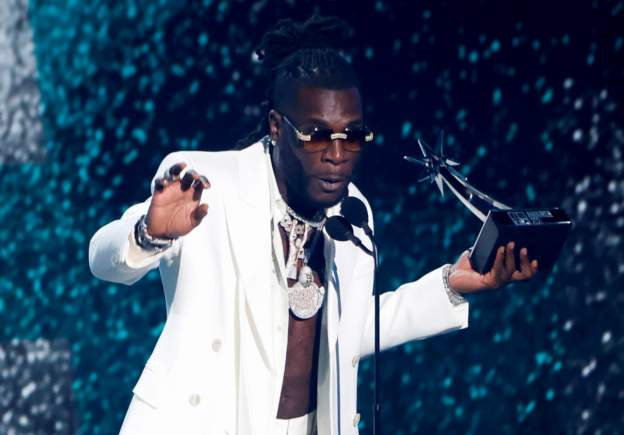 Nigeria's Burna Boy Wins BET Award for Third Time