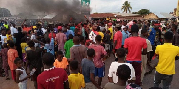 Two Killed In Violent Protest at Ejura Over The Death of Social Media Activist