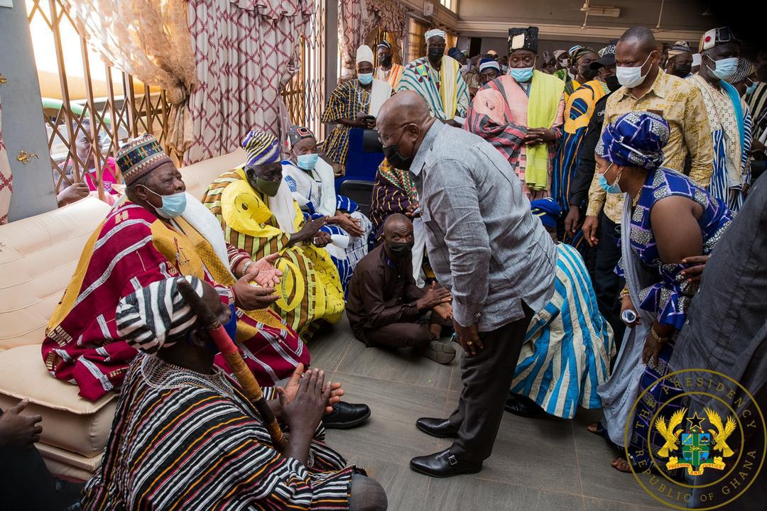 “Thanks for the Big Support; VP Bawumia Has Been First Class” – Akufo-Addo to North East Region