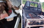 Begoro: Four Injured In A Violent Clash, Kia Truck Set On Fire, Police Run For Cover