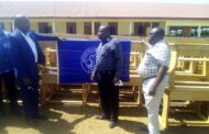 E/R: GWCL Donates 100 Dual Desks to Manya Krobo Education Directorate