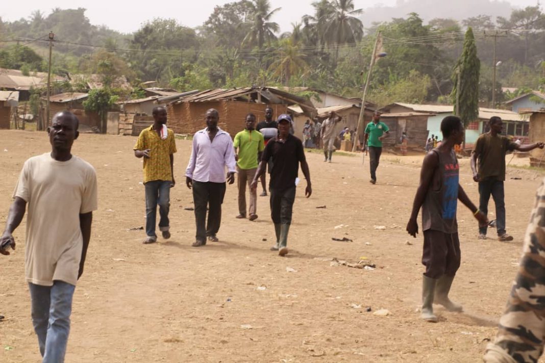 Tension at Adeiso as Okyeman Taskforce Clashes with Sand Winners