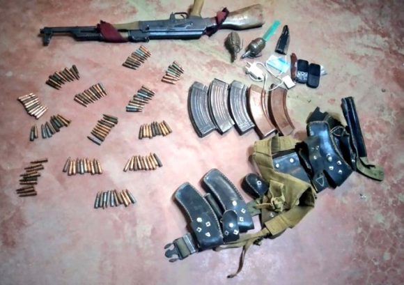 E/R: Police Retrieve Cache of Weapons and 2,882 Rounds of AK47 Ammunition