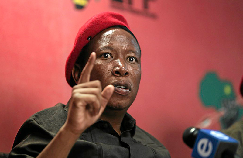 SA's Julius Malema Temporarily Barred From Tweeting