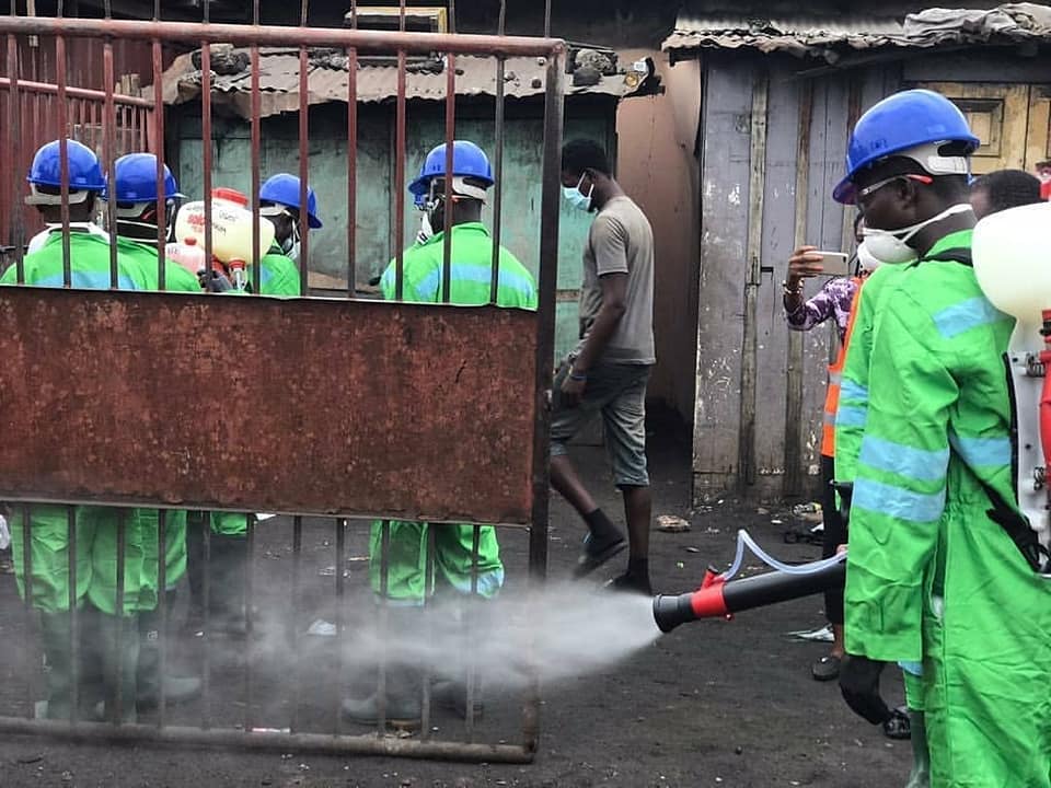 Dangerous: Market Fumigation While Traders Doing Business at Akyem Tafo