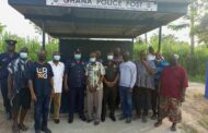 CEO Of Defunct UT Bank, Others Build Police Checkpoint Post for Akyem Tafo Police