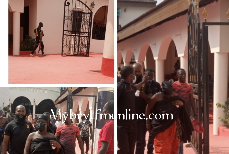 Armed Police Storm New Juaben Omanhene's Palace