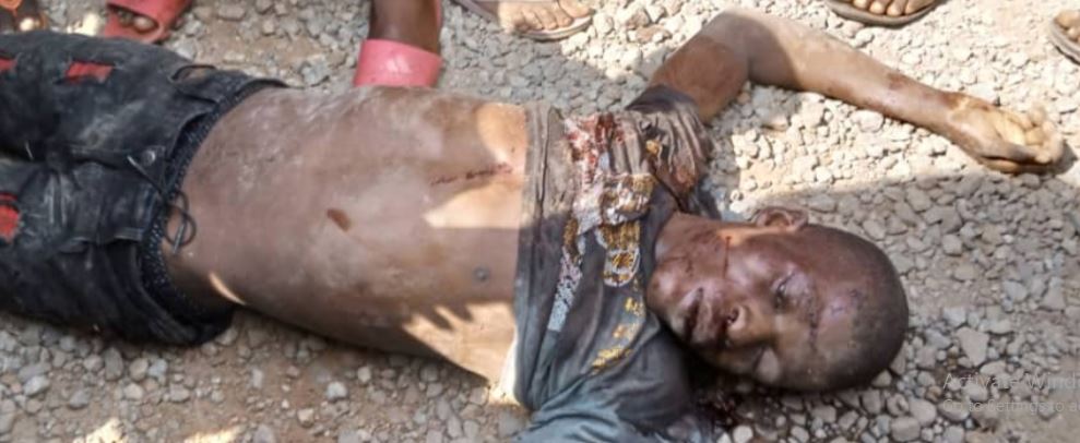 Koforidua: Sunday Robber Beaten Mercilessly