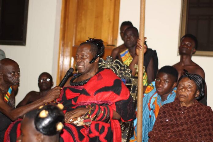 Daasebre Oti Boateng Forces Sub-Chiefs to Invoke Curse on Themselves over GHc2000 Bribe