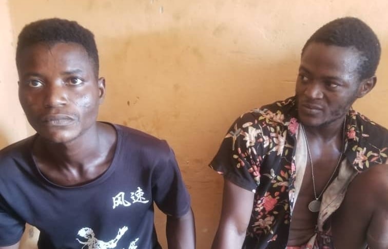 Two Suspected Armed Robbers Arrested by Yeji Police