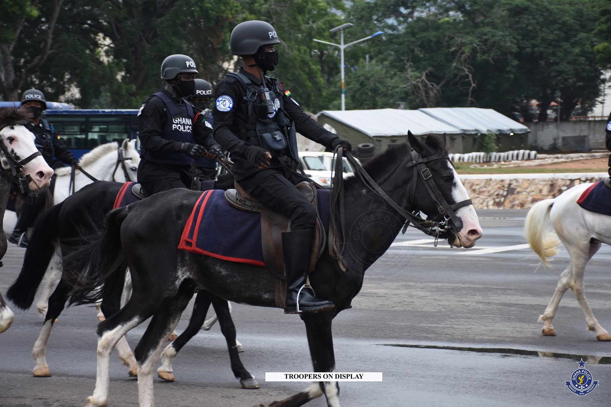 Ghana Police Introduce Troopers within Accra and Tema