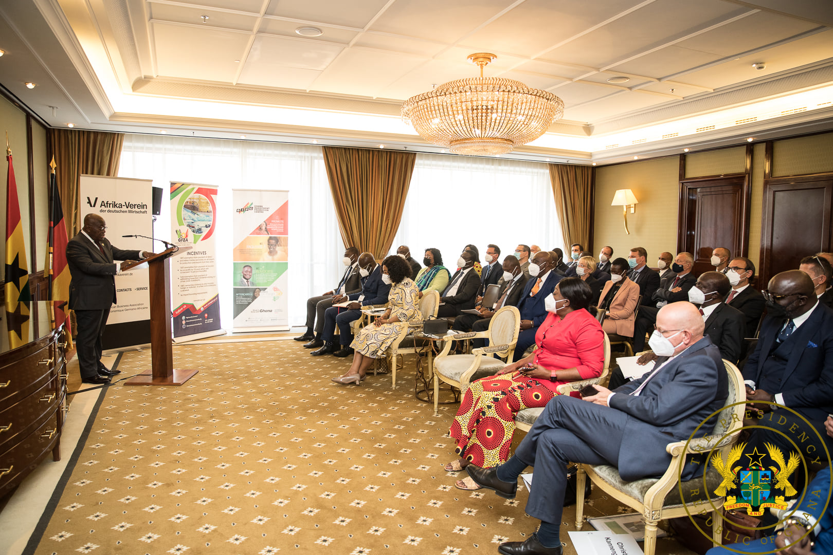 Take Advantage of Business-Friendly Climate in Ghana and Come for Investment - Akufo-Addo to Germany Businessmen