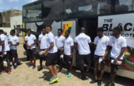 Black Stars Arrive In Cape Coast for Ethiopia Clash on Friday