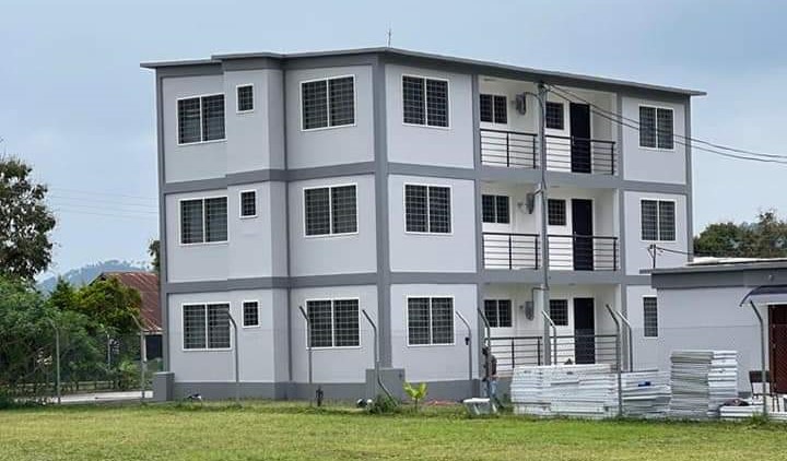 Finance Minister and Wife Build 6-Unit Bedroom Accommodation for Staff of Kyebi Hospital