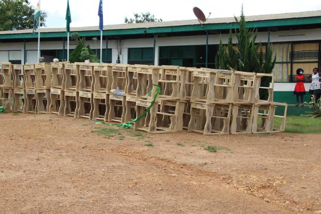 Asiakwa: Benjilo Foundation Donates 200 Desks to STEPSS