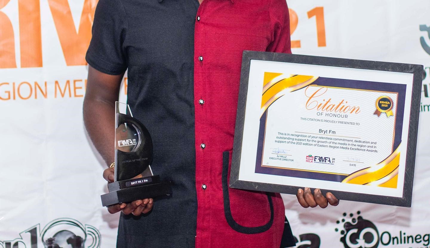 Dano ERMEA Awards'21: Bryt FM Adjudged Station of the Year