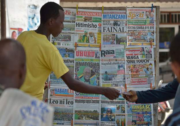 Tanzania Bans Newspaper for 'Misleading' Headlines