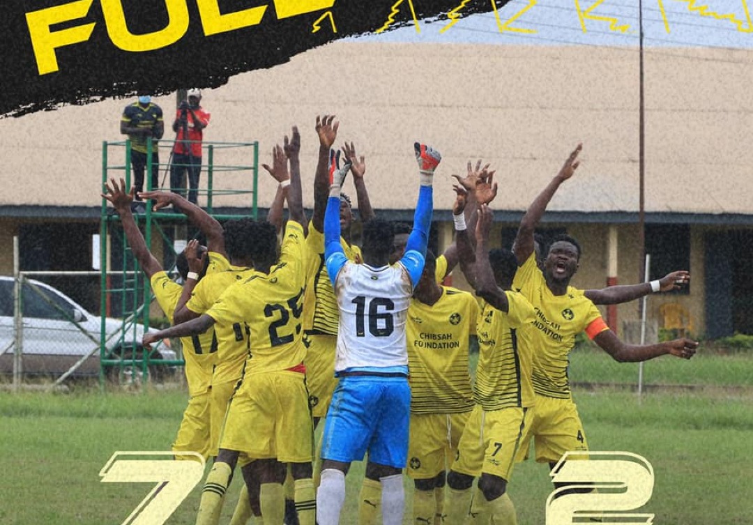 E/R Division II Middle League: Koforidua Suhyen Sporting Club Thrash Talons FC to Book Final Place