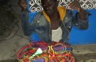 Akyem Osiem: Police Retrieve Marijuana from Cable Thief Arrested