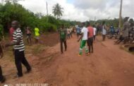 Drivers in Akyem Swedru Demonstrate Over Deplorable Road