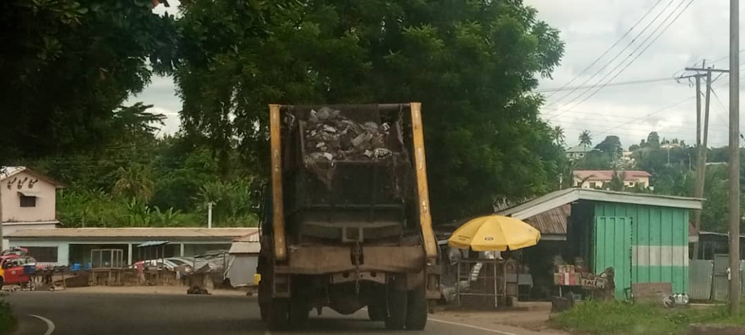 Abandoned Heaps of Filth in Koforidua Being Collected After Bryt FM Report