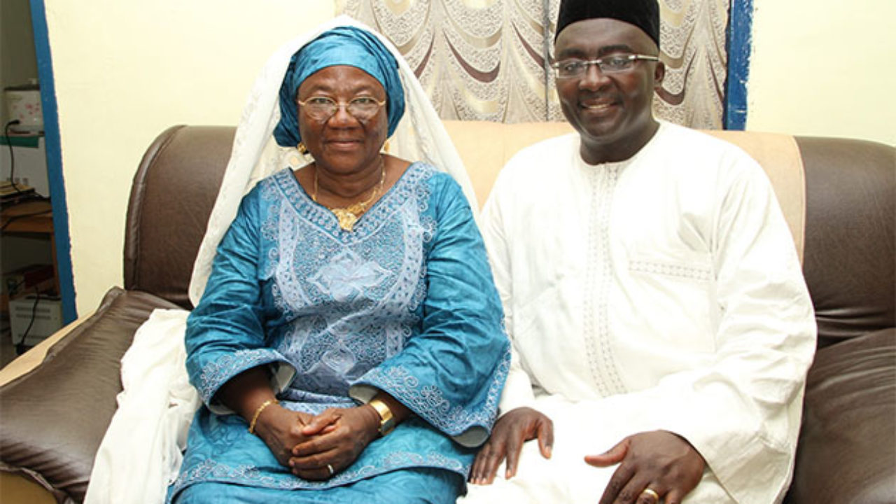 Bawumia Buries Mother Today