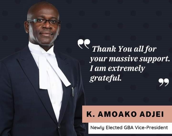 Koforidua Based Astute Private Attorney at Law Elected National Vice President of GBA