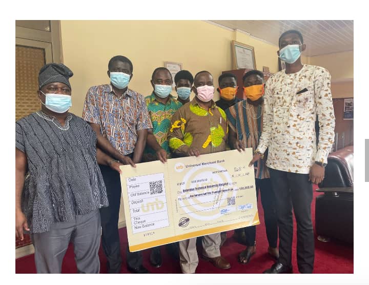 KTU Students Donate Ghc150K towards Completion of Hospital