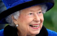 The Queen Back at Windsor after Hospital Stay