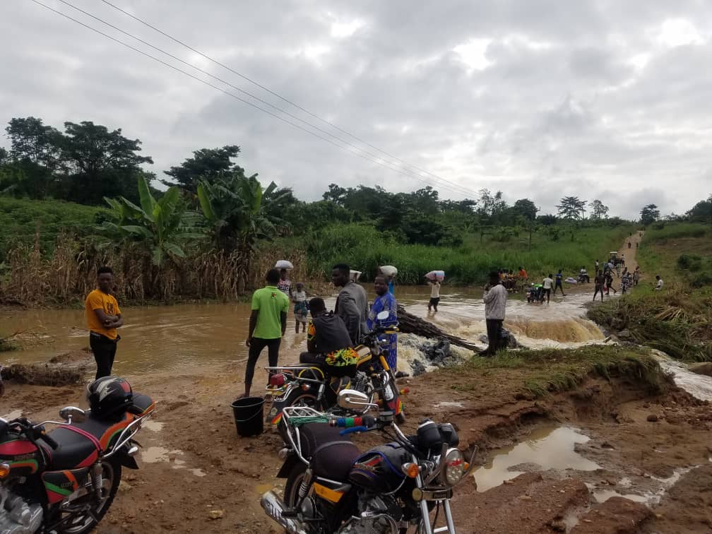 Okorase Broken Bridge Left Unattended to is Disheartening - Queen Mother of Okurase Bewails