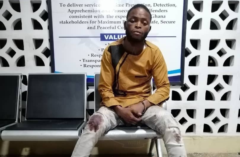 E/R: Dreaded Armed Robber Arrested in Adeiso With 2 Pump Action Guns and 2 Pistols