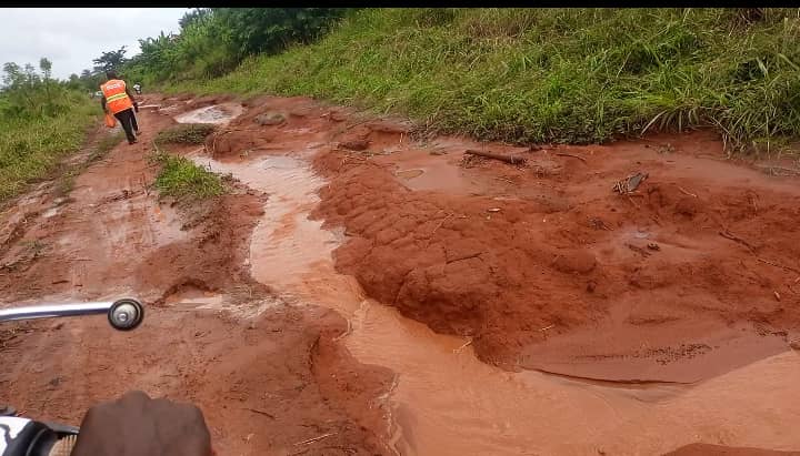 Rainfall Deteriorate Roads in Upper Manya Krobo